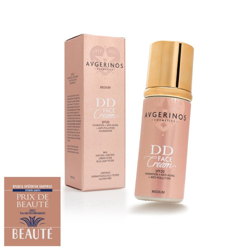 DD Face Cream SPF20 Médio 50ml Avgerinos