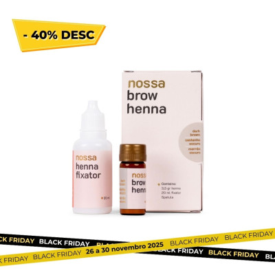 Henna Sobrancelhas Castanho Escuro NOSSA