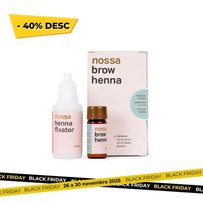 Henna Sobrancelhas Castanho Médio NOSSA