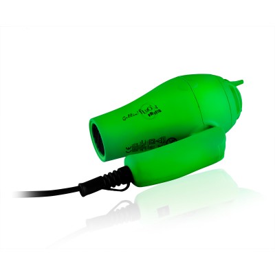 Secador Viagem Mini Fluo Verde Labor  Secador Viagem Mini Fluo Verde Labor