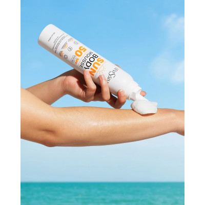 Sun Body Mousse Corporal SPF50 200ml Levissime