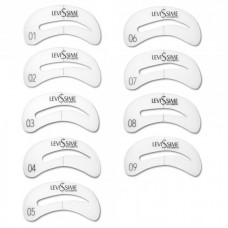 MOLDES PARA SOBRANCELHAS 9UN.