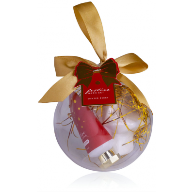 Bola de Natal Conjunto Mãos & Corpo Festive