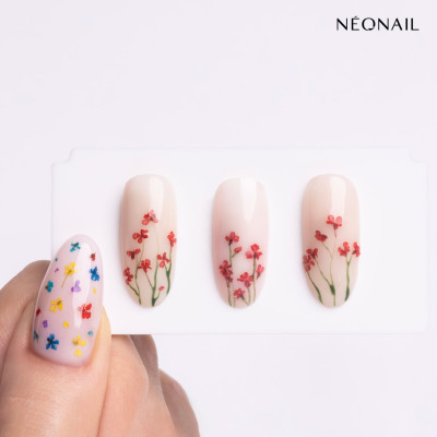 Flores Secas 08 Vermelho NEONAIL Flores Secas 08 Vermelho NEONAIL