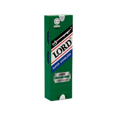 Lâminas Lord p/ Navalha 10uni Lâminas Lord p/ Navalha 10uni