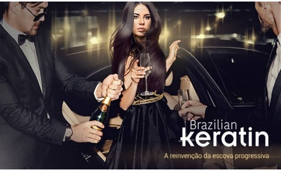 Alisamento progressivo Brazilian Keratin. 1 só passo.